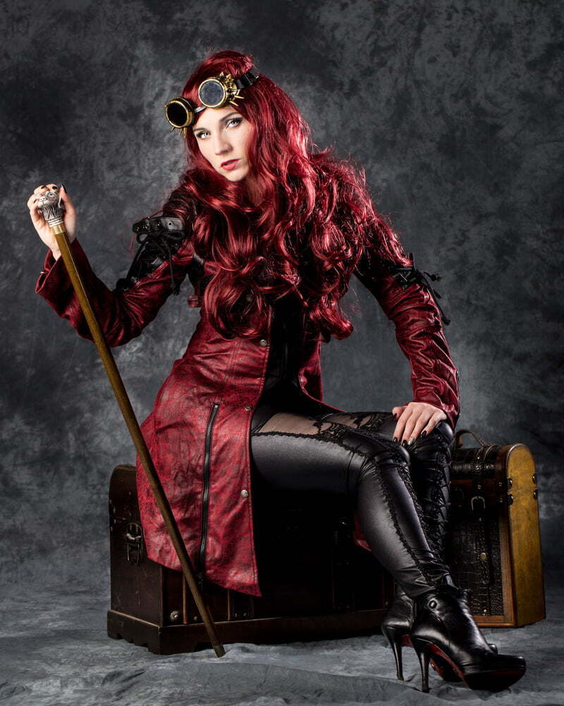 Steampunk Models with Kato, Rin, Olivia Overdose and and and