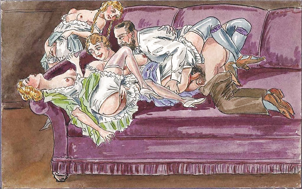Vintage Erotic Drawings 28